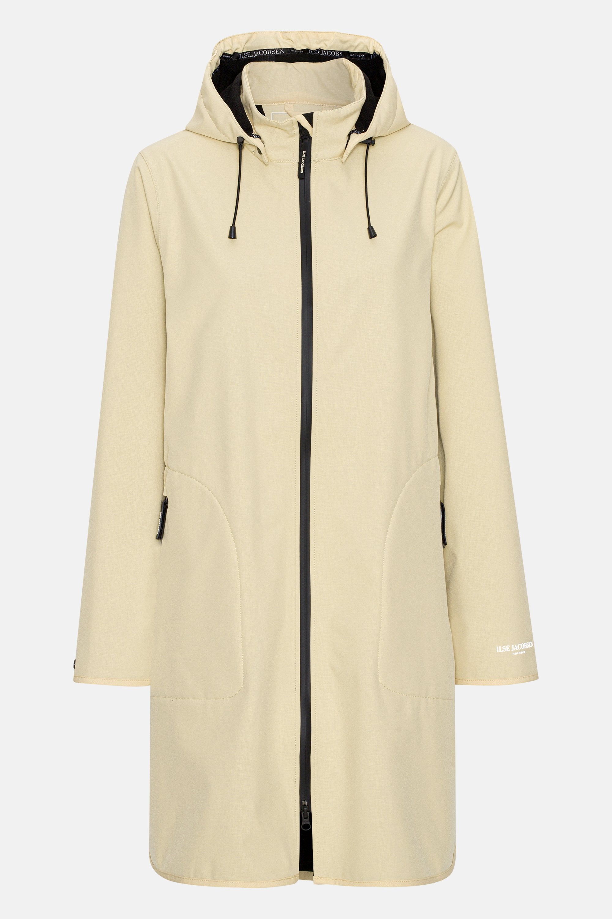 Softshell Regenmantel A-Linie - Beige